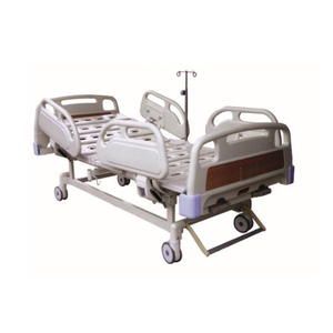 Lit d'hôpital luxueux avec double leviers rotatifs (MT05083402)