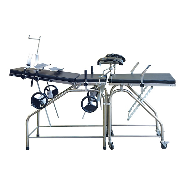 Table de lit de livraison obstétrique manuelle médicale et chirurgicale à chaud (MT02014004)