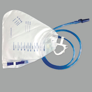 Soupape d'admission d'échantillonnage jetable médicale de 2000 ml, clips de pliage, sac d'urine (MT58043203)
