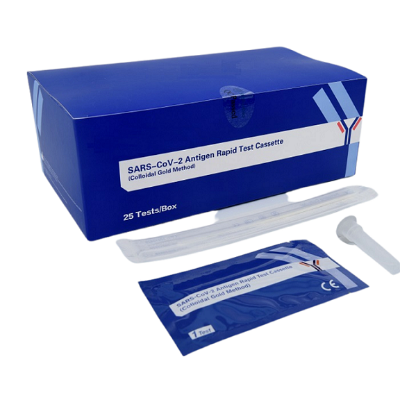 Cassette de test rapide de l'antigène SARS-CoV-2 du nasopharynx