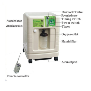 Ce/ISO Apporved Medical Health Care Concentrateur d'oxygène électrique mobile 3L (MT05101003)